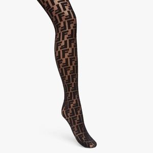 Authentic FENDI Tights.  Size ll
Black nylon stockings